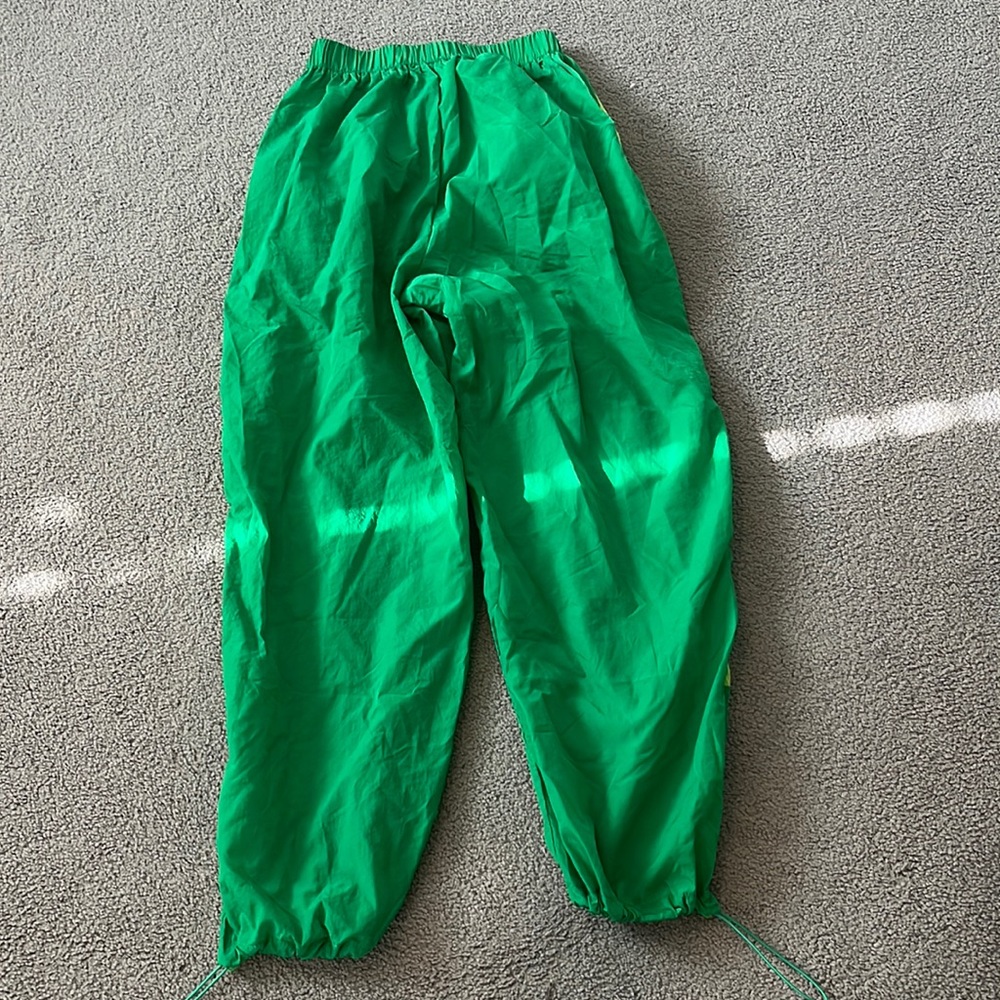 shein windbreaker drawstring pants size xs